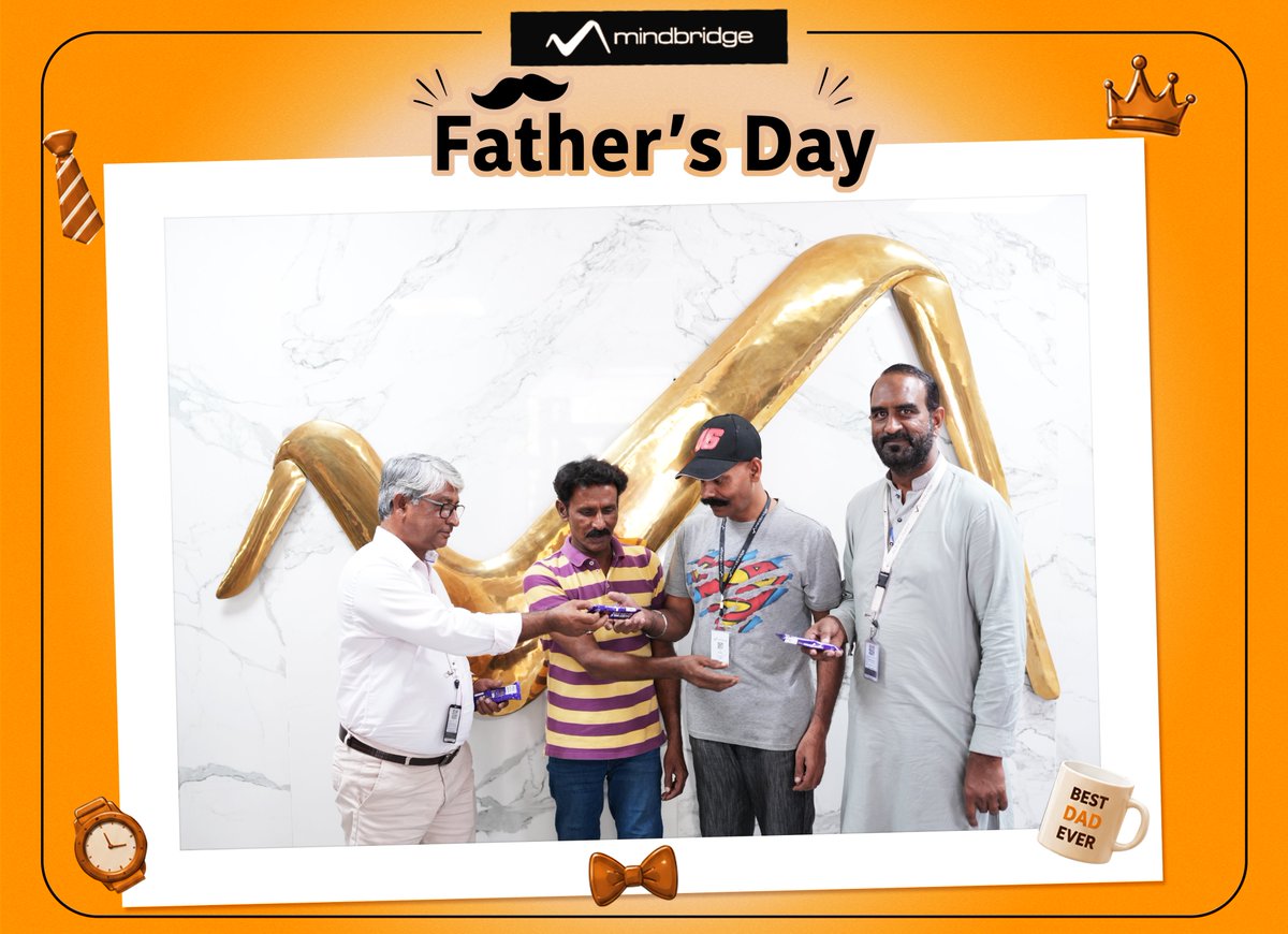 mindbridgeco's tweet photo. This Father's Day, Mindbridge celebrated the amazing dads on our team with a sweet surprise. A small token of appreciation to recognize the big difference they make, both in the workplace and at home.

#MB #Mindbridge #fathersday https://t.co/uTMSUbT662