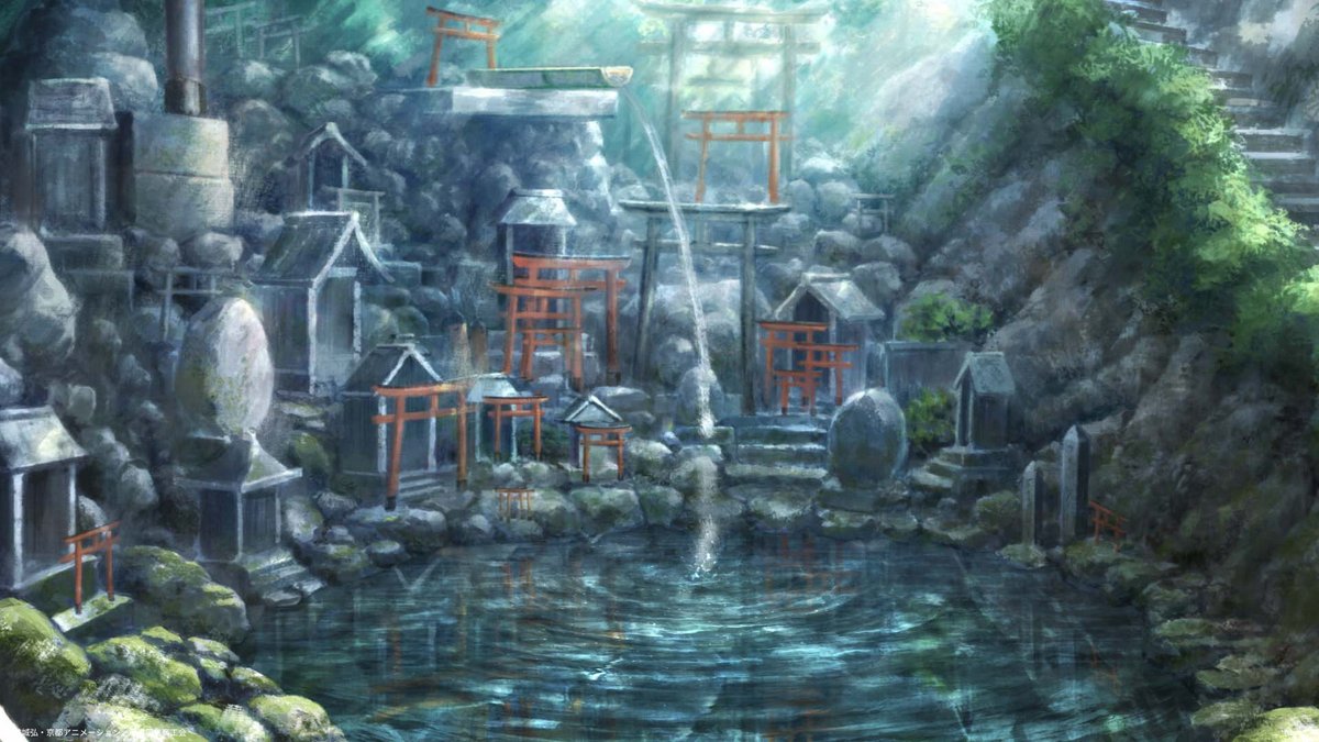denkimokuroku's tweet photo. 印象派絵画を思わせる美術背景も本作の魅力の一つ。
京都アニメーションがこの夏に贈る最新作。
ぜひ細部までこだわり抜かれた画面にご注目をください。

7月5日(日)23時より放送&amp;配信開始💡
#二十世紀電氣目録
#ユーレカエヴリカ https://t.co/qgFfrOufF6
