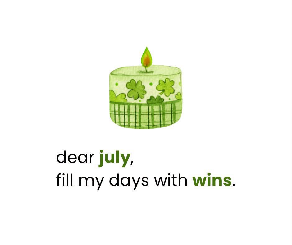 thraia00x_'s tweet photo. I don't know what's next, but I hope it's kind, calm, and a little magical. 🍀

Hello July ! 💚🍃 https://t.co/tBCf52bsuV