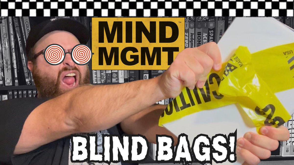 TMtalkscomics's tweet photo. My latest video dropped! It is of me unboxing some Mjnd MGMT number 1 blind bags and reviewing the issues itself!
@mattkindt @OniPress
Watch the video here:
https://t.co/63ZaMJwPBW
#mindmgmt #onipress #blindbag #comicbook #alternativecomics https://t.co/lmJ6XVDlue