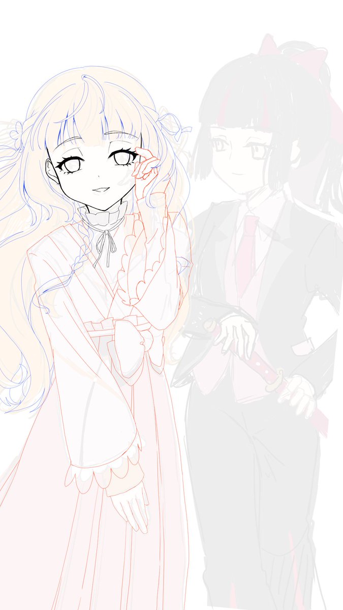 aizen_tombo's tweet photo. 身体まで描く練習中🖊️

最近観てツボだったアニメ🌸
なんのアニメか分かるー？

#イラストメイキング 
#イラスト練習中 https://t.co/UqvygQJAIo