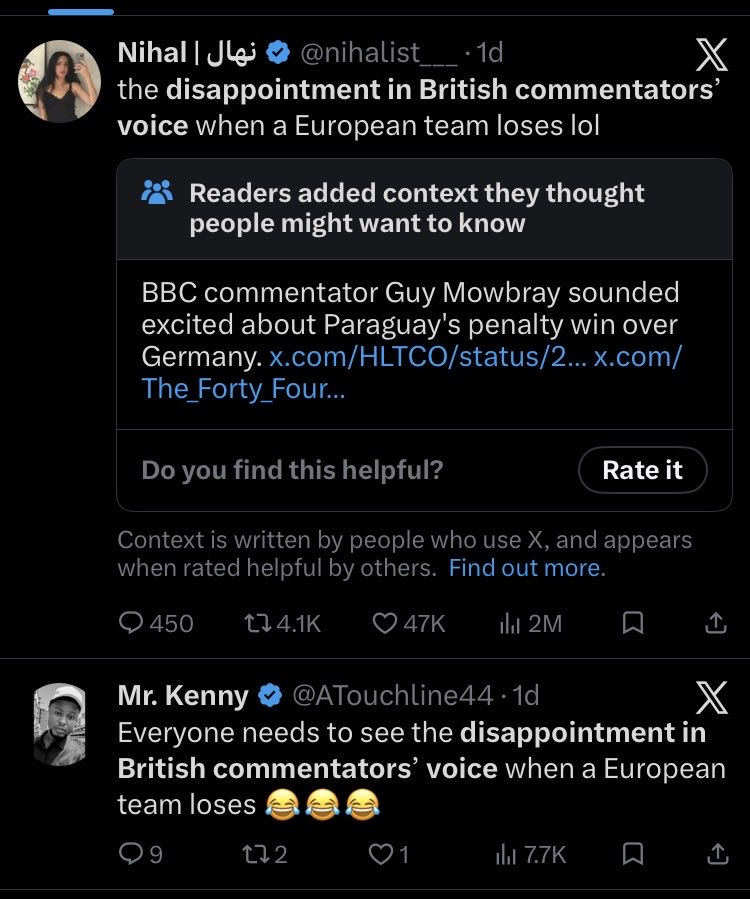 CharlieAvery98's tweet photo. @nihalist___ Just ignore it folks, American blue ticks have found a lucrative source of rage bait engagement farming at this w/c https://t.co/MsYswQrLsX