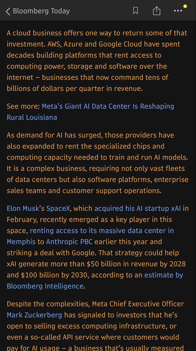 degentradingLSD's tweet photo. $META headlines actually indicate even more capex - they are just planning what to do if they overbuilt. https://t.co/7Uzu22Keum