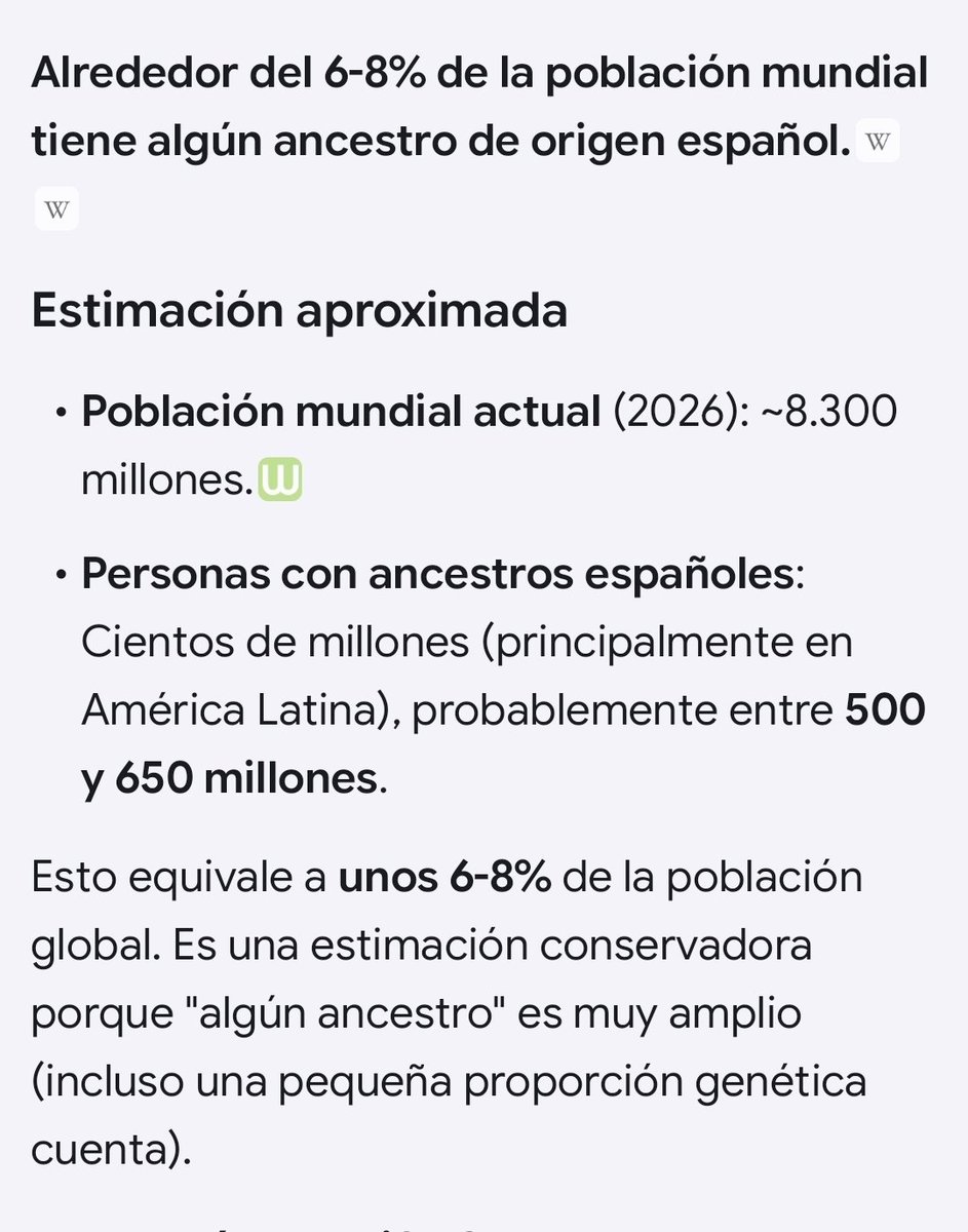 JavierJove_'s tweet photo. Según Grock, entre el 6-8 % de la población del planeta tiene ancestros españoles, es decir, alrededor de 650 millones de personas tendrían derecho a tener pasaporte español ¿No? 🤔 https://t.co/bchcxCqhXH