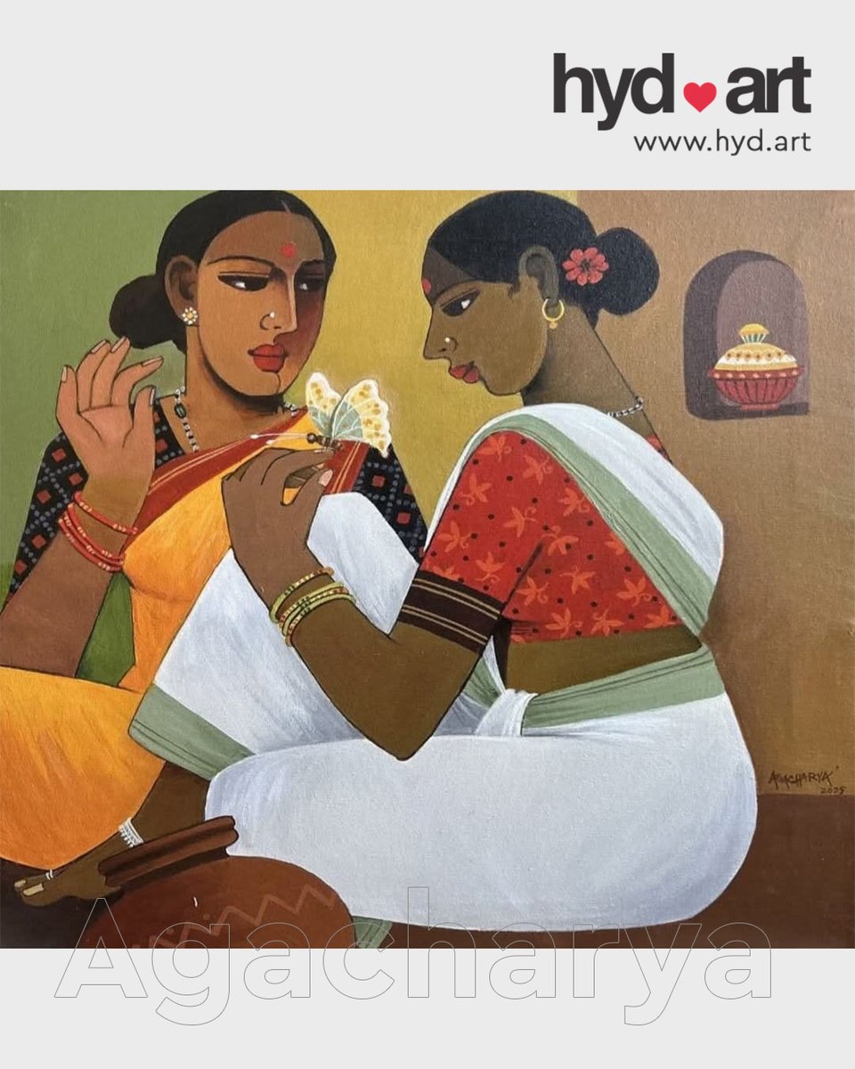 hydart_gallery's tweet photo. Every brushstroke tells a story, and every canvas echoes a timeless emotion that lingers long after the first glance.

Available Exclusively at https://t.co/TuiRmbI0ZC | +91 91774 05696

#hydart #indianart #artcollector

| agacharya, hyd art, indian art, canvas art | https://t.co/4TF22d5Qge