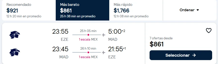 adrianratam's tweet photo. ¡¡Tremenda tarifaaaa!!

Vuelos a Madrid desde Buenos Aires

😱Desde U$S 861 (directos U$S 978)

Más info acá👇👇👇

https://t.co/T26IOqEPFC https://t.co/0WE1JWMWt9