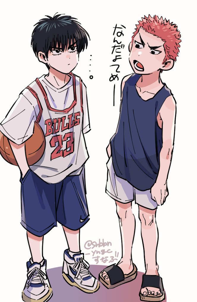 snbbn_yngc's tweet photo. ブルスカにあげてたやつの再掲兼ねて！
流花！流花！

ス🏀ム🏀ン🏀
流🦊楓×🌸木🌸道
#狐が愛でる花は桜 #ひらいて赤ブー https://t.co/JqodMz1znT