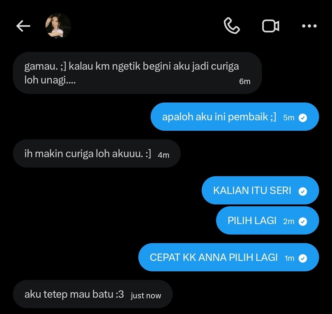 DadahEnami's tweet photo. OK SETELAH PERDEBATAN TEGUH DAN TIDAK PEMENANGNYA JATUH KEPADA KAK ANNA!

Yang menang boleh x2 yang kalah yaaa sukurin. Next round jam 19.45 yup https://t.co/fucll1rIJs