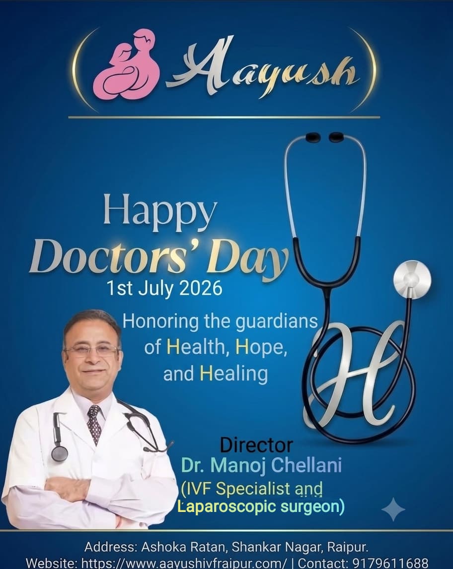 drmanoj22's tweet photo. Dedication, science, and care coming together to build hopeful futures. Happy National Doctor's Day to all medical professionals who work tirelessly to bring smiles to families.
​Aayush Hospital & Test Tube Baby Centre
📍 Ashoka Ratan, Shankar Nagar, Raipur, Chhattisgarh
📞 +91 9179611688
🌐 https://t.co/tokJtEvl16