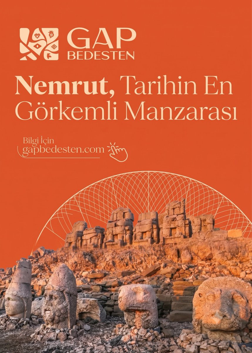 gapbedesten's tweet photo. 🏔️✨ Kadim toprakların büyüleyici mirasını ve Adıyaman���ın tarih kokan siluetini modern dünyayla buluşturuyoruz. GAP Bedesten ile geçmişin izleri, geleceğin vizyonuyla harmanlanıyor. 🚀

https://t.co/FEs20BrwKc

#GAPBedesten #Nemrut #Adıyaman #KültürelMiras #DijitalDönüşüm https://t.co/gjF6AT5j4P