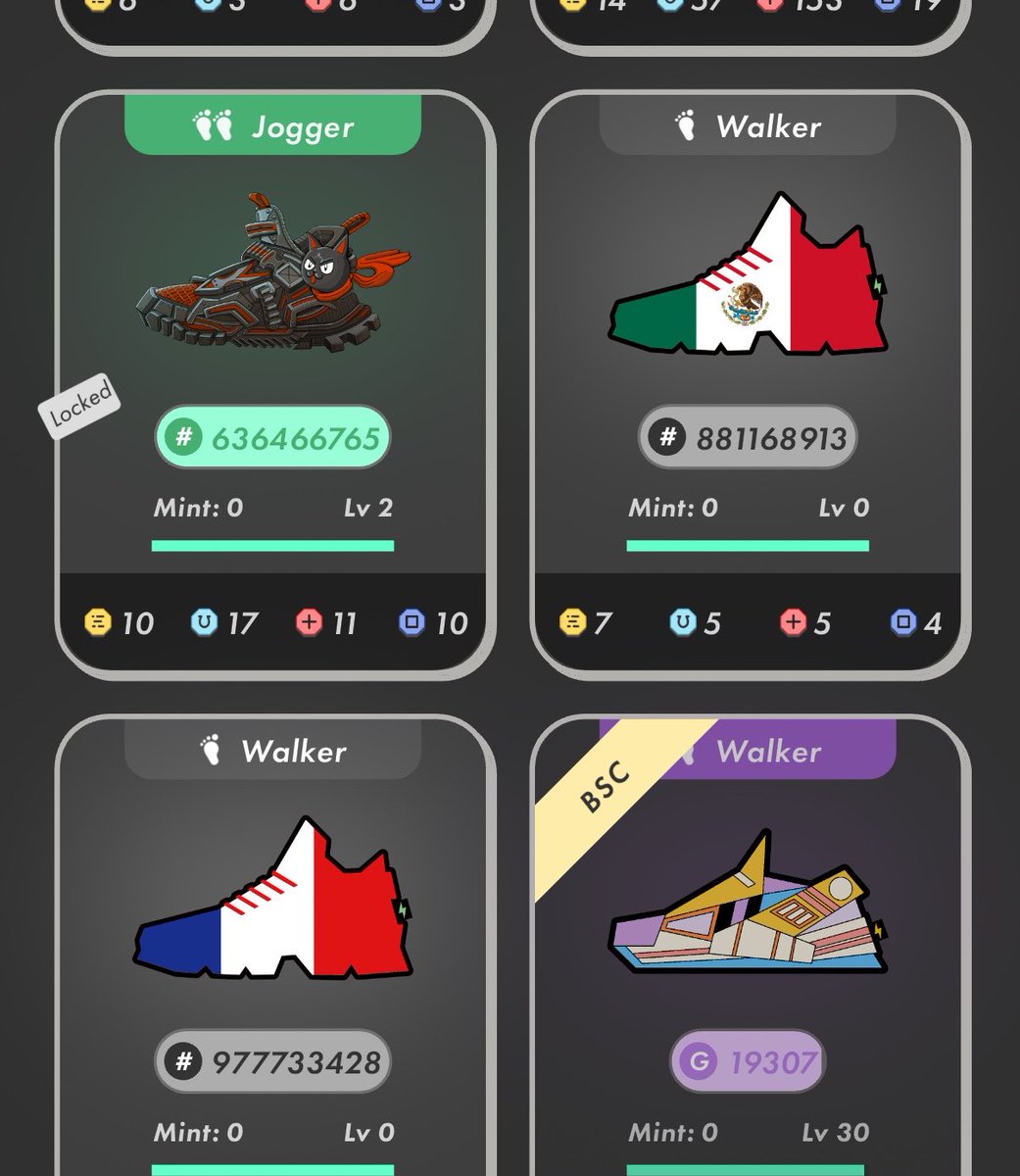 mino_realest's tweet photo. Best 16 shoes

#France
#Mexico 
#stepn
#worldcup https://t.co/gUS0e9wDOP