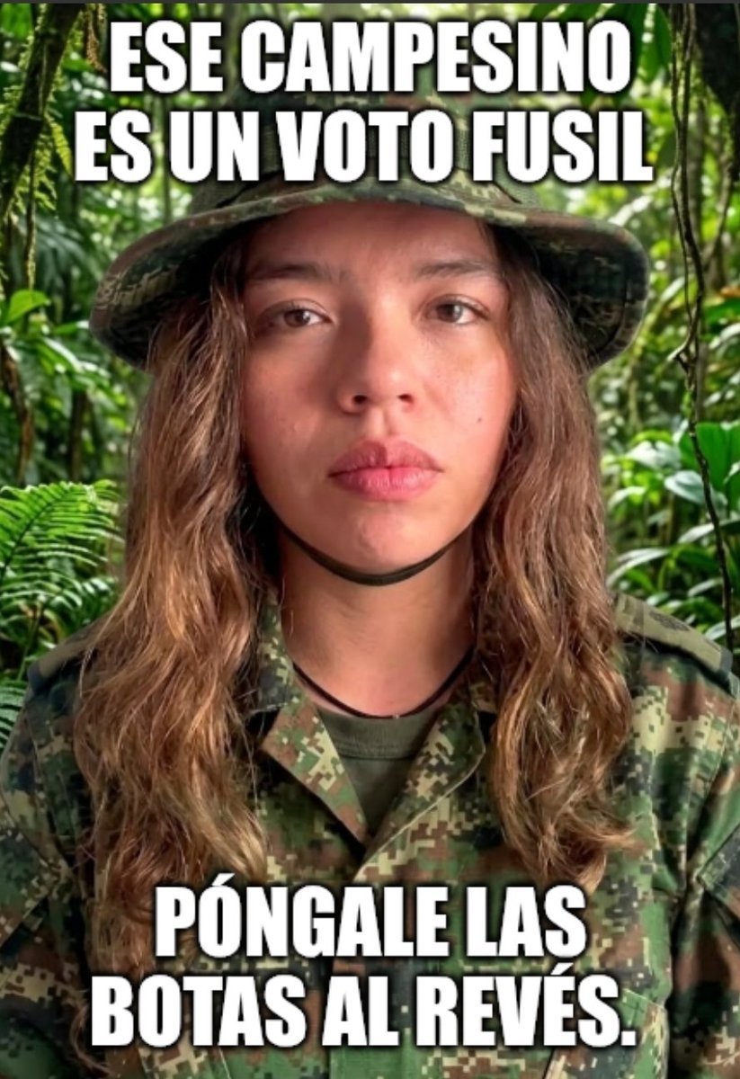 emiliolagos1's tweet photo. ¿Es la comandante Jerome, es de las AUC? https://t.co/fCA8lwe5wk