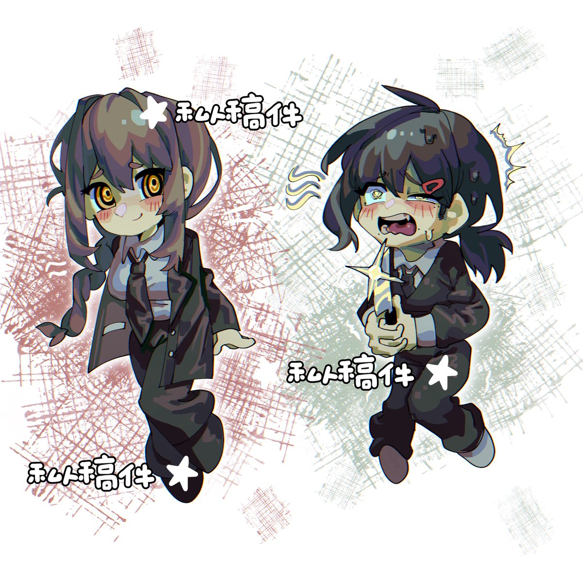 Lly100619's tweet photo. 约的稿子
#makibeni https://t.co/6XR2Af2oLt