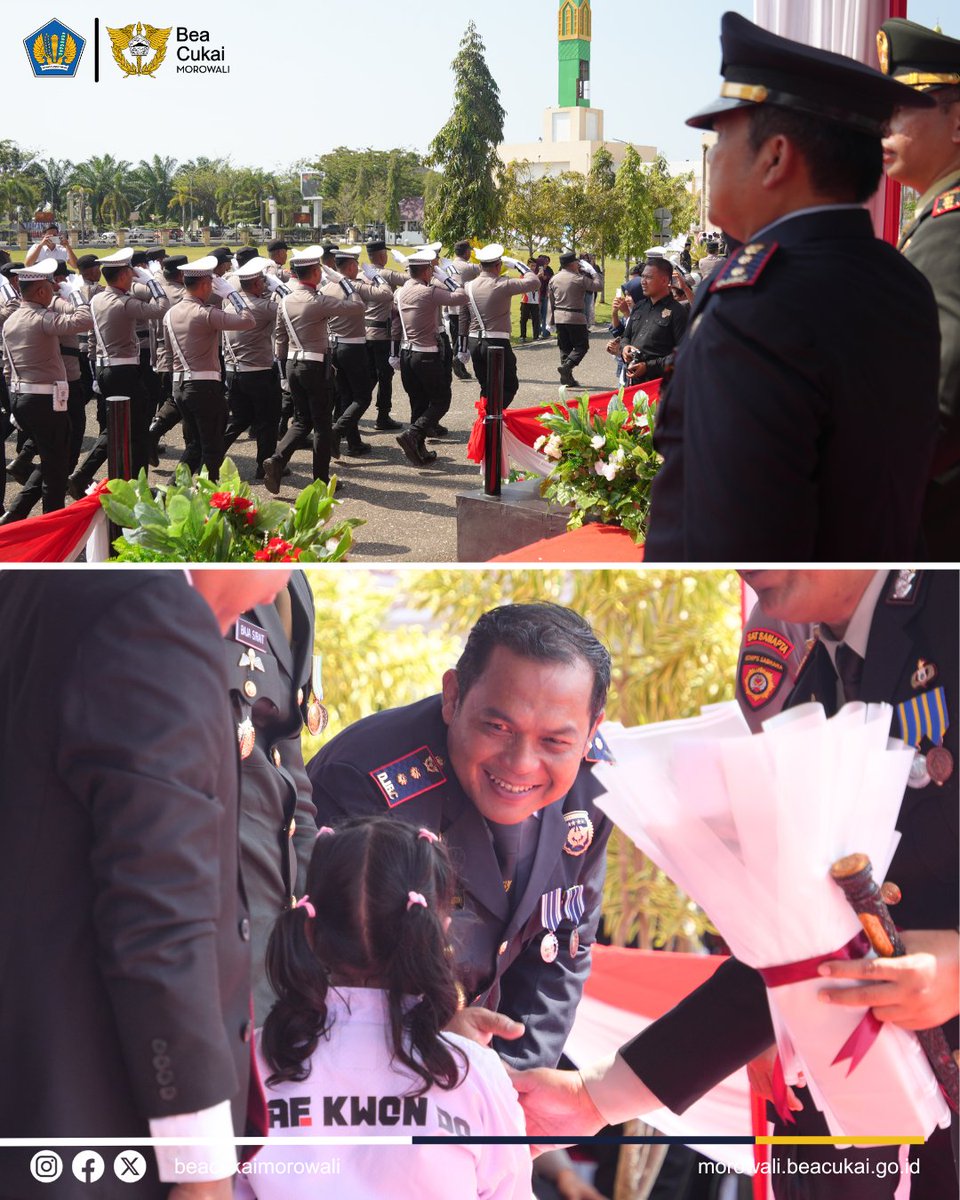 bcmorowali's tweet photo. DIRGAHAYU BHAYANGKARA KE-80!

Kepala KPPBC TMP C Morowali hadiri Upacara Peringatan Hari Bhayangkara ke-80 di Kantor Bupati Kabupaten Morowali. 🎖️✨

selengkapnya di https://t.co/nYtQLyJSMP https://t.co/KnBMOHOvek