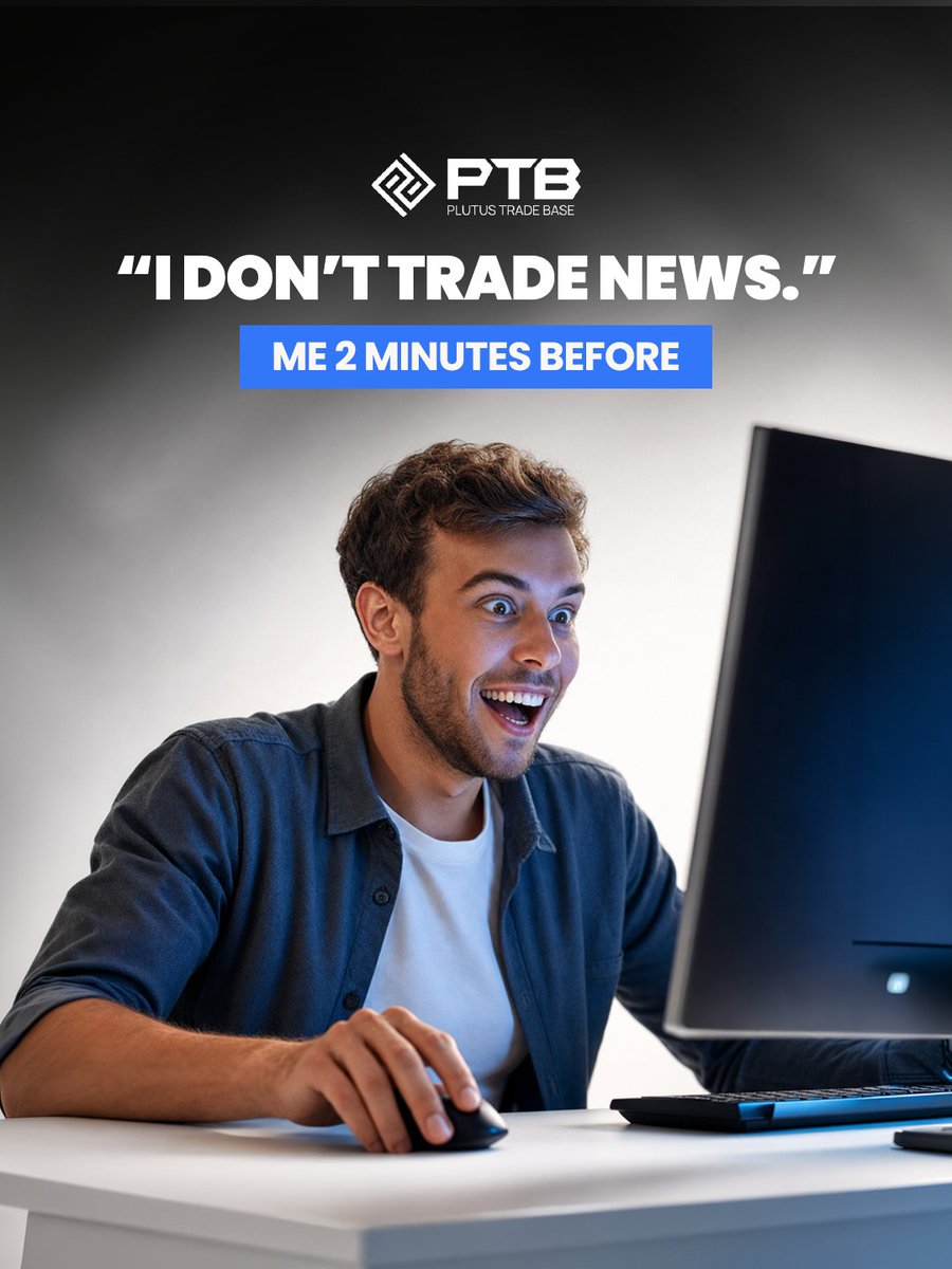 Plutustradebase's tweet photo. Tag the trader who says “no news trading” until the candle starts moving https://t.co/tl1EotOWwt