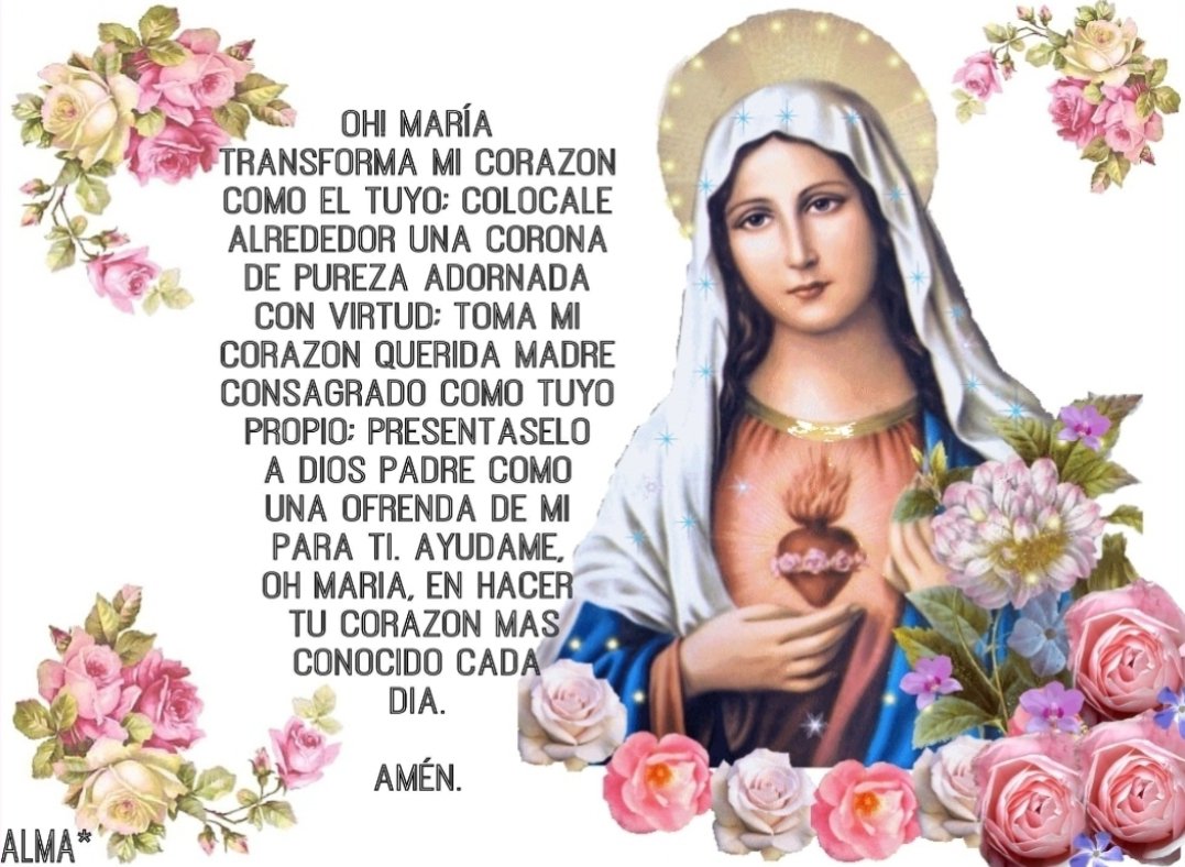 mauromonserrate's tweet photo. ORACIÓN A LA SANTÍSIMA VIRGEN MARÍA https://t.co/CWibTzXVWV