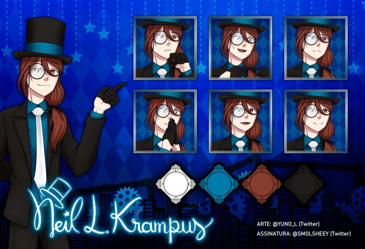 Neil L. Krampus 🎩 ✦ Everluma tweet media