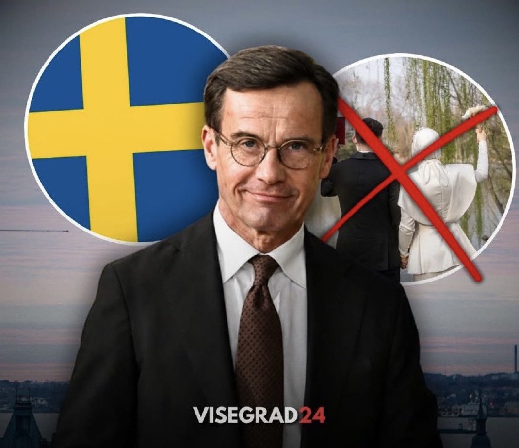 visegrad24's tweet photo. BREAKING:

Sweden’s new ban on cousin marriage just entered into force https://t.co/anva6kkj0Z