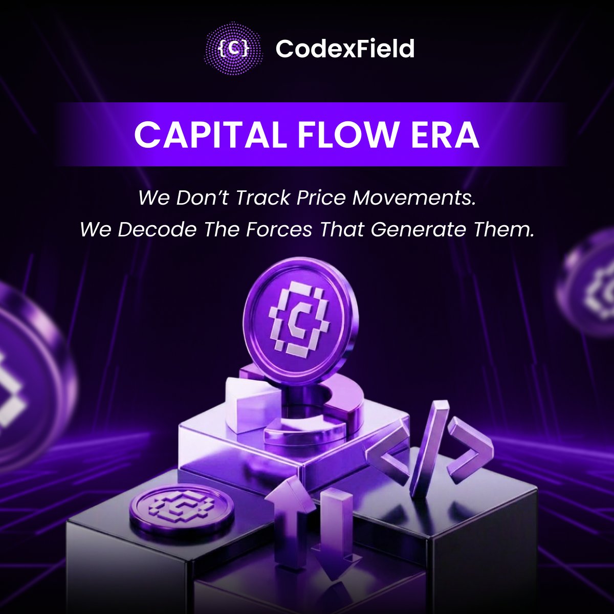 CodexField_AI's tweet photo. Crypto is transitioning away from hype-driven cycles into structurally governed capital flows. 📉➡️📈

Market behavior is increasingly defined by:
• ETF-driven liquidity channels 
• macroeconomic policy shifts 
• systematic liquidity rotation across sectors 

BTC trading near $58K is not a sentiment narrative, it reflects real-time capital allocation dynamics within a maturing financial structure. 

CodexField operates at the layer beneath price action, interpreting the forces that cause market movement rather than the movements themselves. 📊