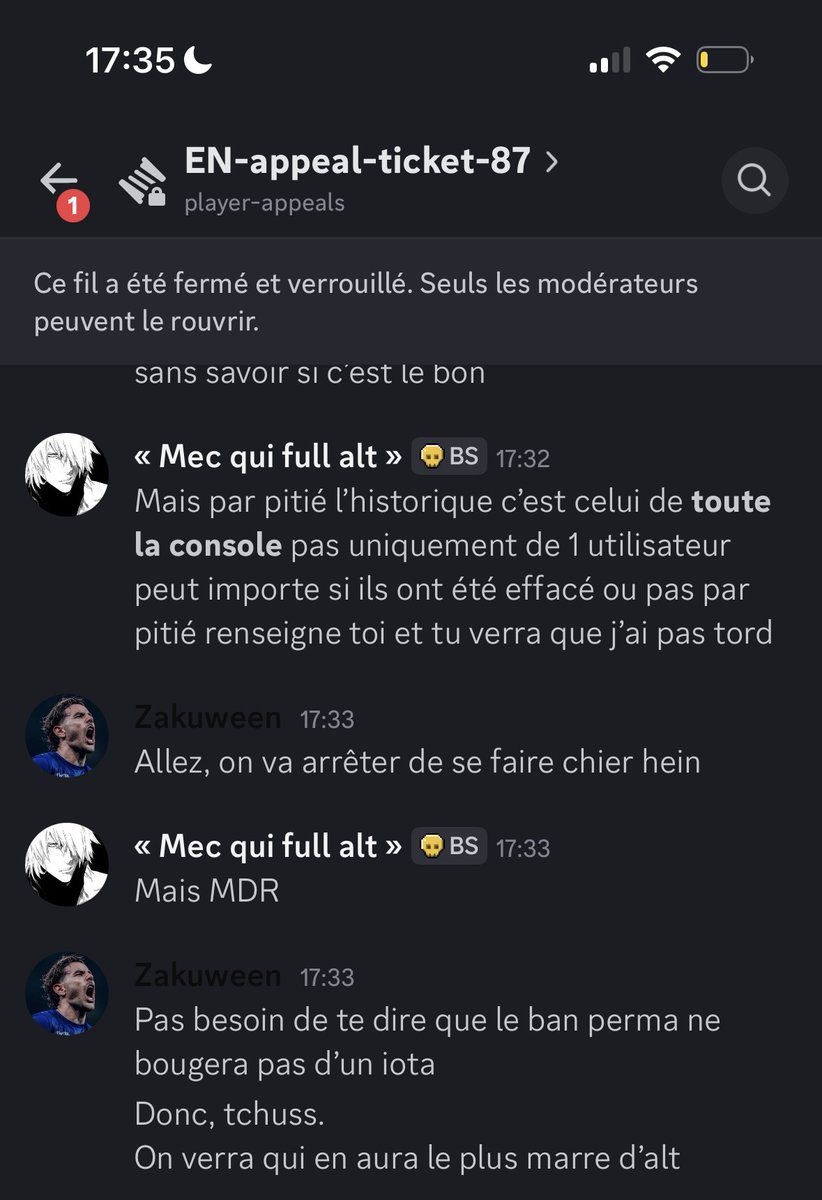 fcb_tahaa's tweet photo. Je vois que tout le monde s’acharne sur le fils de pute de @Zakuween, donc on va faire la même :
Rapidement, le staff MKC m’avait accusé d’avoir un alt et donc j’ai fourni les preuves nécessaires, donc j’ai sorti mon temps d’écran sur ma Switch 2 mais pour eux ça suffit pas https://t.co/QkENRnlOZ3