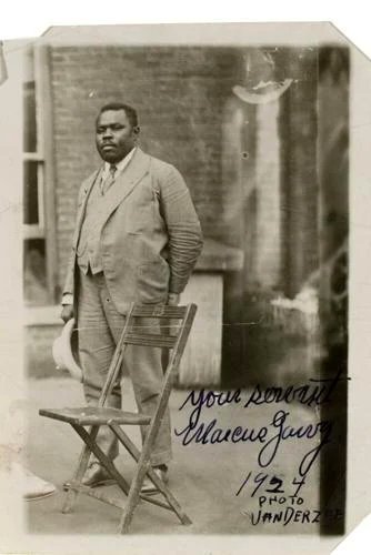 GWANJEZ's tweet photo. He built factories (where he made Black dolls), a hotel, a chain of grocery stores, schools and restaurants. His organization had a trucking co, printing press, 5 ships, owned office buildings, bought an auditorium in NY, had 6 million members and branches in 40 countries, all this with an 8th grade education.