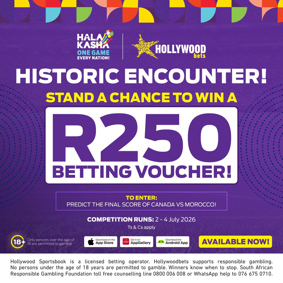 Hollywoodbets tweet media