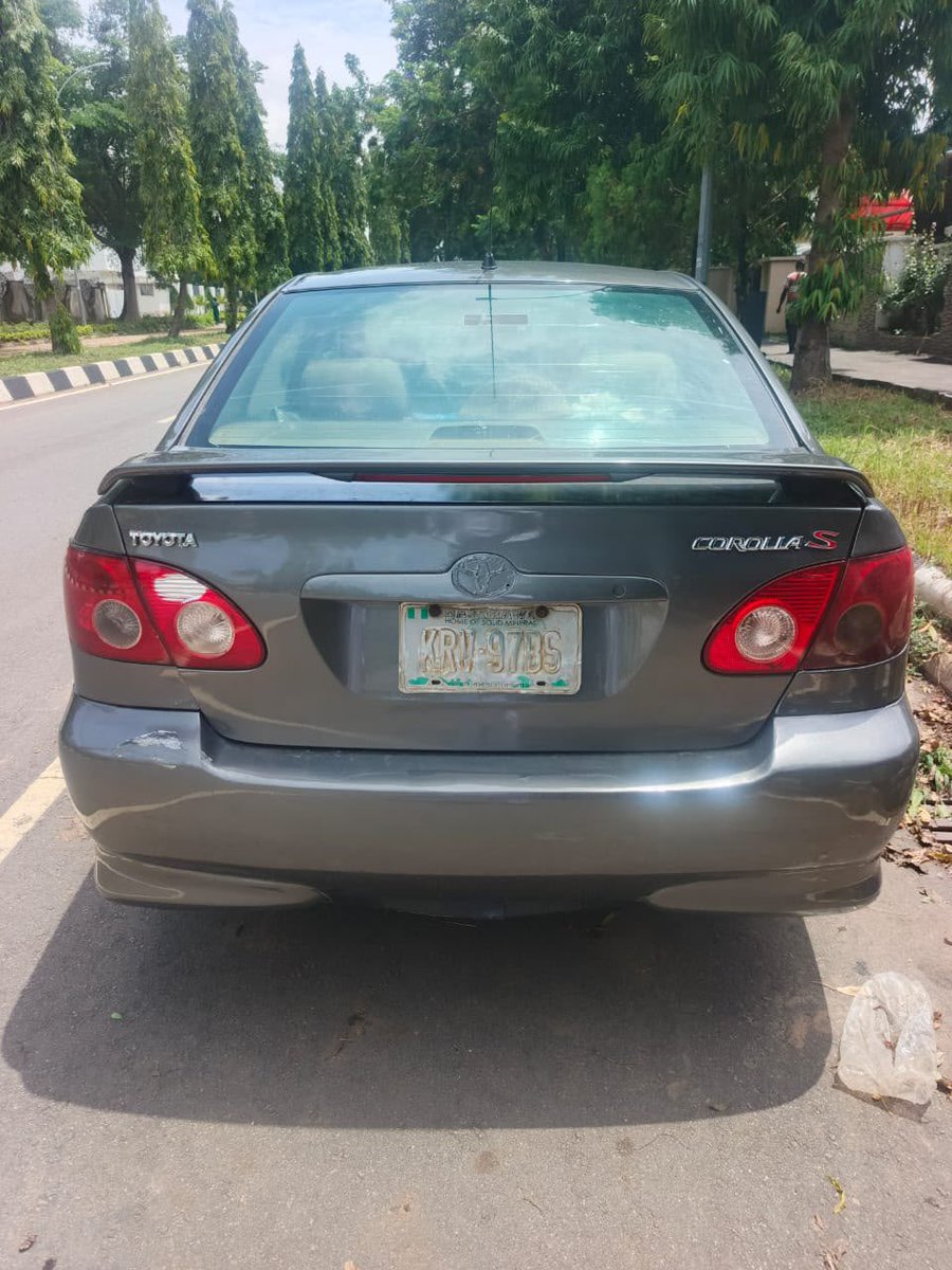 Carsnationn's tweet photo. Clean Corolla 
2007
Price:4.2M
At Abuja
Everything Blessed https://t.co/rAYa9MoZgh