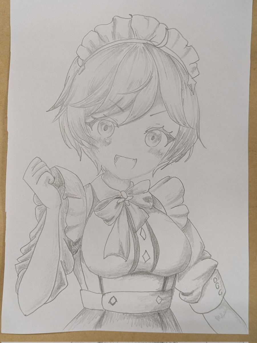 MattariMicro's tweet photo. #マブガル　#マブガルアート
本日の落書き『ミリアム』 https://t.co/Uze7AeaJyQ