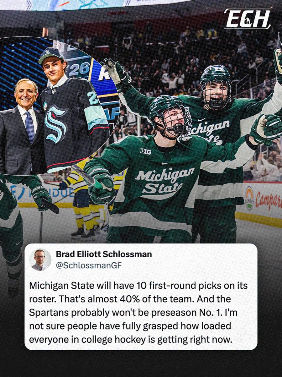 jakewerner10's tweet photo. Now is the time to move to the regionals being hosted by the top seed like they do in college baseball

Via @TeamECH https://t.co/fcD406hy1J