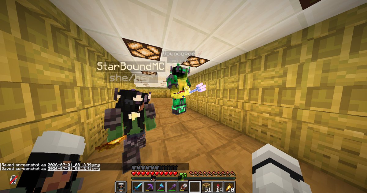 StarBound1MC's tweet photo. Is a he floating or lagging? I say we ban this guy🤷🏽‍♀️ https://t.co/jQQtLyX7y0