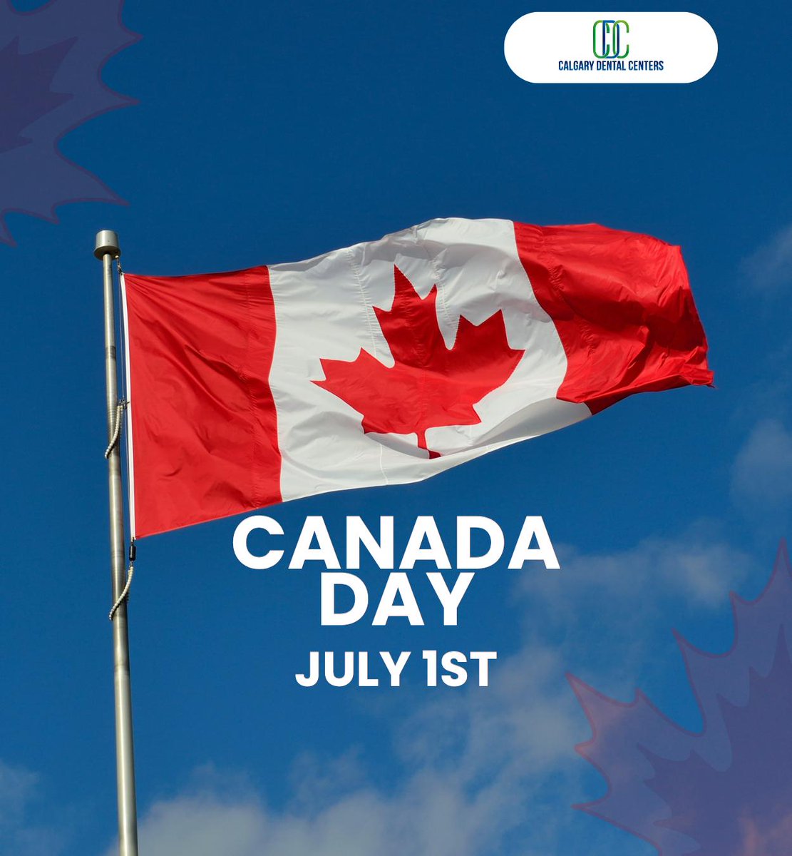 CalgaryDCenters's tweet photo. Wishing you and your loved ones a happy Canada Day as we take pride in our lovely nation. https://t.co/FWNbgBFYoB 
#canadaday #canadian #happycanadaday #calgary #AB #calgarydentalcenters https://t.co/7rhoJul2So