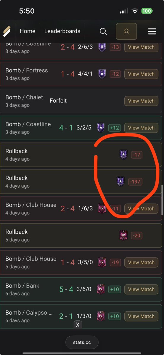 nodeiwnl's tweet photo. Please. More ban waves. 

Here’s today’s player of the day. Probably one of the worst boosted players on Earth.

Anyone on this list: your time is coming! https://t.co/pTCOab6XQm