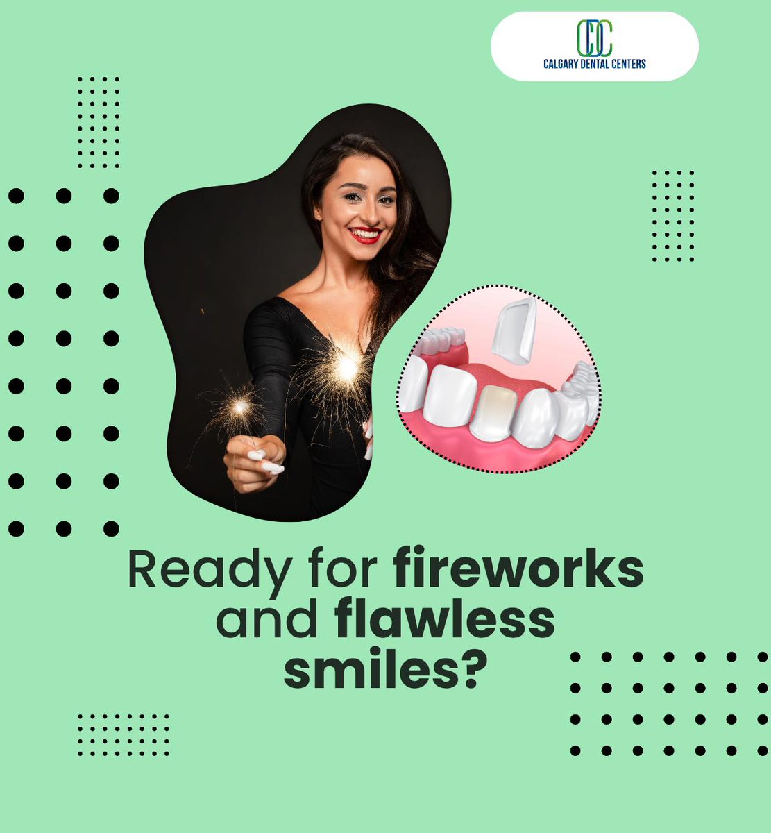 CalgaryDCenters's tweet photo. Get your smile ready for the celebrations with dental veneers. Veneers can conceal minor imperfections like stains and cracks for a seamless smile. Appointments are filling up fast. https://t.co/FWNbgBFYoB 

#veneers #smile #calgary #AB #calgarydentalcenters https://t.co/OPUn7SsTf7