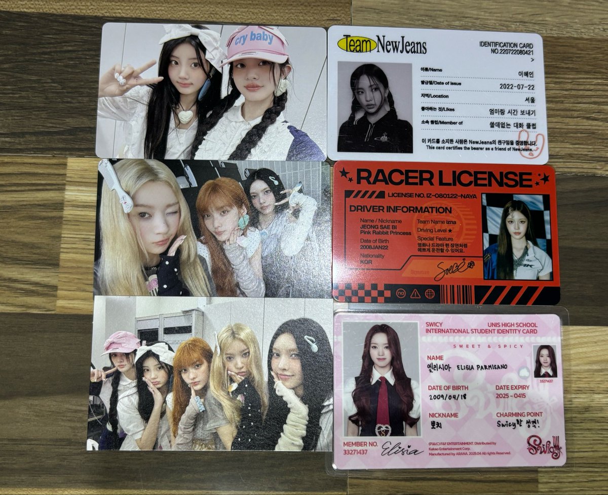 kiirchives's tweet photo. ꪆৎ - wts lfb ph

   - assorted K-pop photo card (all official)
⇢₱1,400 | ₱50 each
⇢ set/tingi (enhypen 1:1 | sunoo pob 1:2)
⇢ onhand, mint condition (most)

★ izna enhypen aespa red velvet txt le sserafim newjeans njz unis babymonster illit wtb wtt pc https://t.co/4g1WxwGIbl