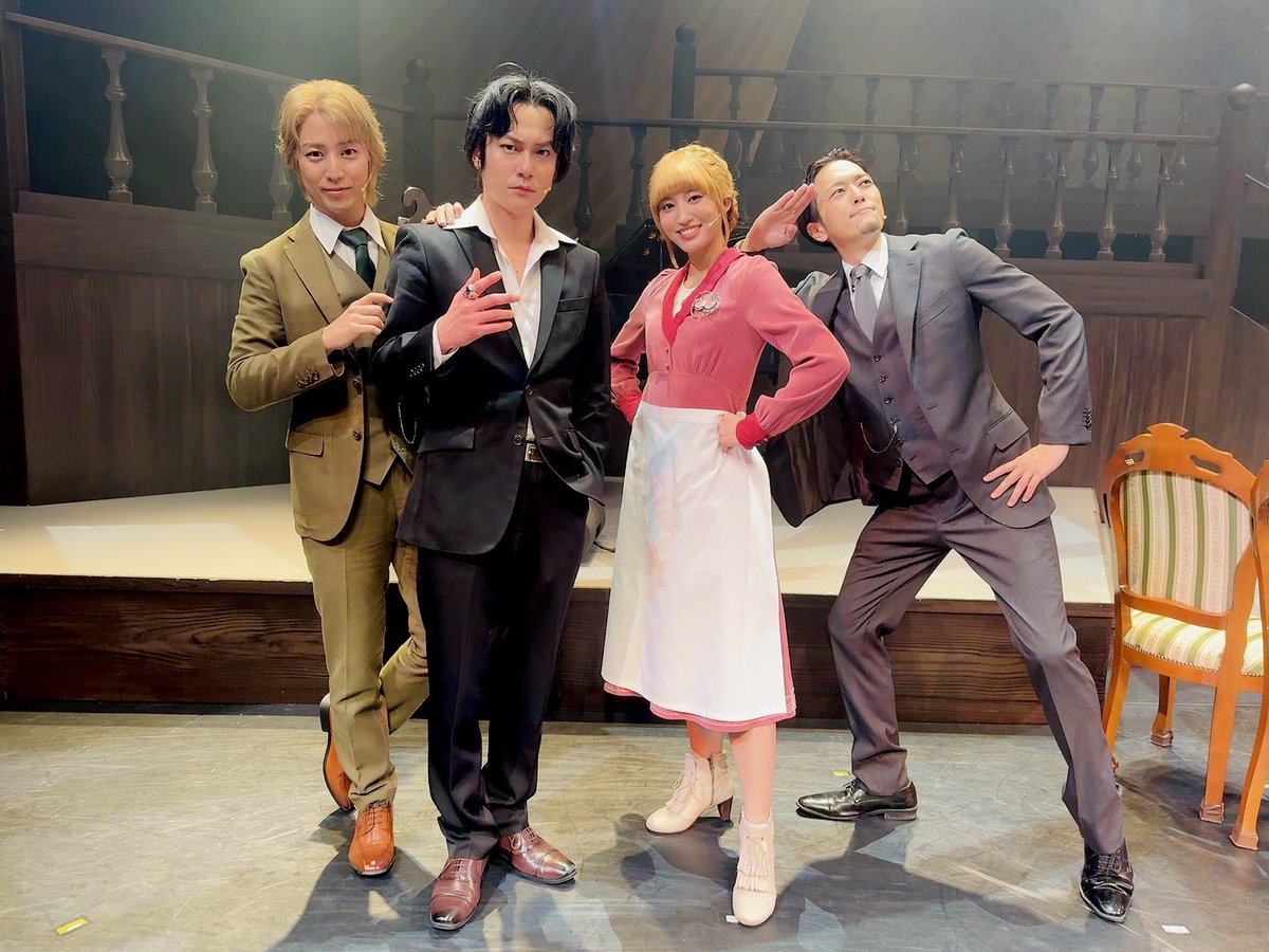 shunly317's tweet photo. 初日ぶりのOp.チームでの本番でした！楽しかった🤣ありがとうございました！明日もOp.！よろしくお願いします✨
#モリミュ https://t.co/8l5sjRxC3e