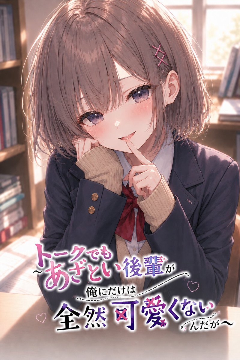 fubuki88888's tweet photo. あざとかわいい後輩のトーク版出しました。
新しくなった高校生編と一緒に楽しんでいただけたら嬉しいです！！！

  『あざとかわいい後輩好��でしょ？』  

トークでもあざとい後輩が俺にだけは全然可愛くないんだが 
https://t.co/0rosGDby40

#キャラぷ https://t.co/s9EMZXpIIw