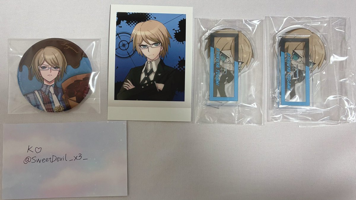 SweetDevil_x3_'s tweet photo. @_5llqx 初めまして、こんばんは！
検索よりお声がけ失礼します。
画像の十神を所持しているのですが、定価＋送料でお迎えしていただくことは可能でしょうか？
ご検討よろしくお願いします🙏🏻 https://t.co/pmmAwLTzqW