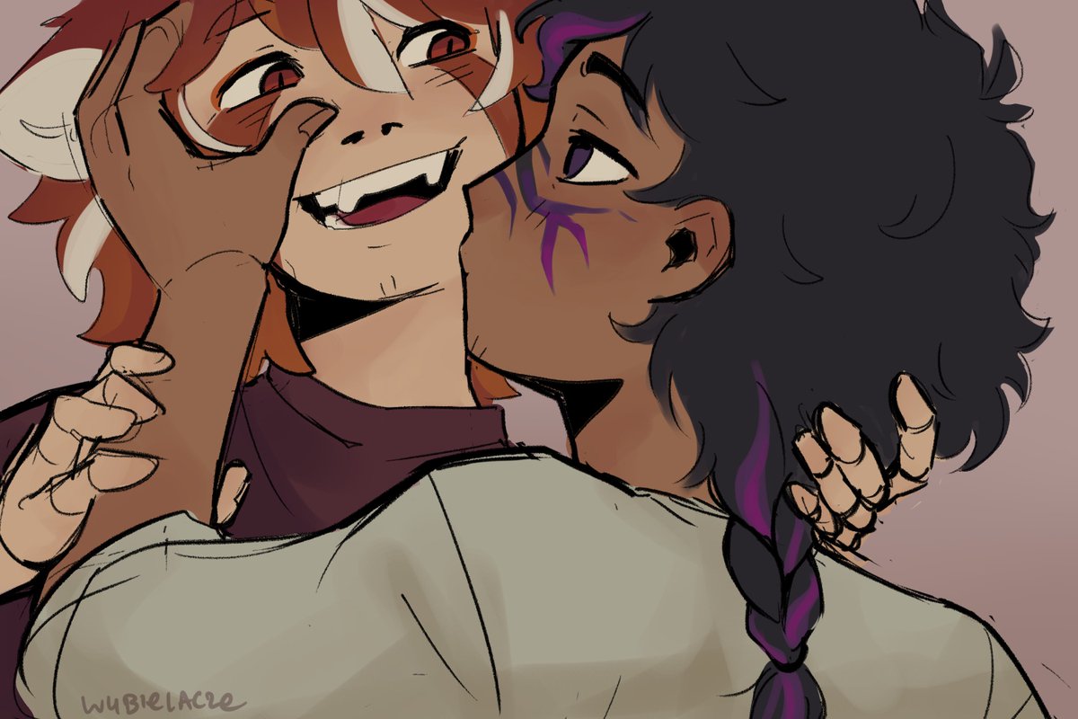wybielacze's tweet photo. At first I didnt want to post in on twt, but since the whole house posts yaoi I'm joining the club
happy pride or sth

#ashwron https://t.co/oe5X4NKPPk