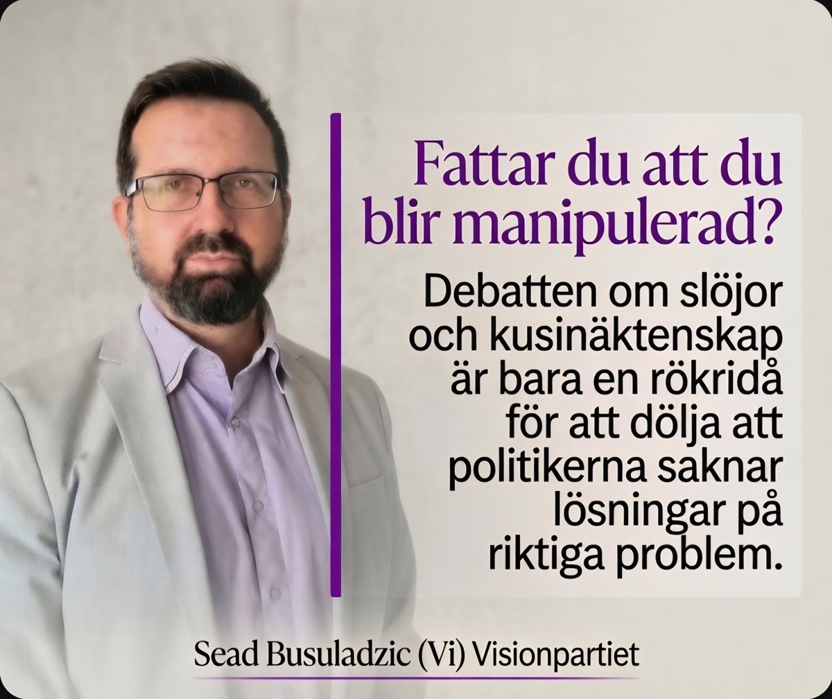 BusuladzicSead's tweet photo. Förbud mot kusinäktenskap presenteras som en stor politisk reform i Sverige. Men det ser mer ut som symbolpolitik än samhällsförändring.

På pappret låter det enkelt. 
I verkligheten blir det betydligt rörigare. 

Hur ska staten alltid kunna fastställa exakt vem som är kusin med vem? I många fall går det inte, särskilt när dokument saknas, familjer flyttat mellan länder eller släktband inte är registrerade. Plötsligt ska myndigheter inte bara hantera lagar, utan agera släktforskare på heltid.

Samtidigt är proportionerna svåra att ignorera. Det här är inte ett av de stora samhällsproblemen i Sverige idag, men får ändå en politisk tyngd som om det vore det. Resultatet blir en reform som är lätt att kommunicera, svår att invända mot i rubrikform och ännu svårare att visa faktisk effekt av.

Och det är där den lite ironiska kärnan finns: politik som fungerar bäst i stora rubriker tenderar inte alltid att vara den politik som förändrar vardagen mest.

Jag försvarar inte kusinäktenskap. Jag har själv bakgrund från Balkan, där det är ett starkt tabubelagt ämne och där synen på släktskap ofta är betydligt striktare socialt än i Sverige. Men just därför blir det tydligt: verkligheten är komplex, medan den politiska lösningen här är ovanligt förenklad.

Frågan är därför inte hur bra det låter i debatten, utan om det här faktiskt är politik som gör skillnad, eller bara politik som ser bra ut i rubriker. 

Och svaret är tydligt: Detta är ännu en i raden av populistisk politik som ska avleda uppmärksamhet från regeringens misslyckade ekonomiska politik, där invandrare återigen får bära skulden när politiken misslyckas.