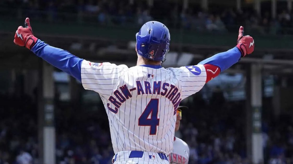 SleeperCubs's tweet photo. PCA went on a HISTORIC run in June‼️

💎.381 AVG
💎 1.249 OPS
💎 11 HR
💎 20 RBIs
💎 8 SB
💎 17 BB
💎 Completed the REVERSE CYCLE
💎 First position player in MLB to reach 5.0 fWAR this season

PCA IS A TOP ___ PLAYER IN BASEBALL⁉️ https://t.co/0UyBTzsU8G