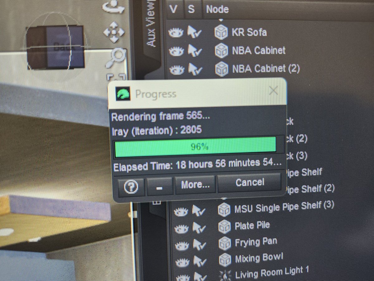 abetterlifeavn's tweet photo. I remember hearing that 5 seconds of a cgi scene from the first transformers would take a regular computer seven years to render everything. I used to think that sounded ridiculous. I get it now🤣🤣
#bro #rendertimes #dazstudio #abetterlife #ep2 #comingsoon https://t.co/uNOshcISeM