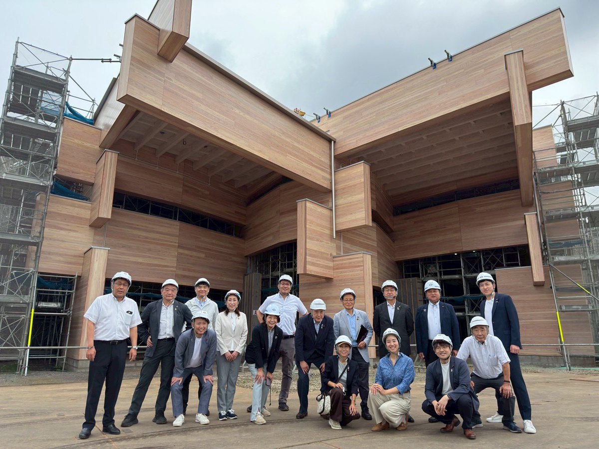 fushimi1988's tweet photo. GREEN×EXPO2027会場視察 https://t.co/zW9pqq44VG