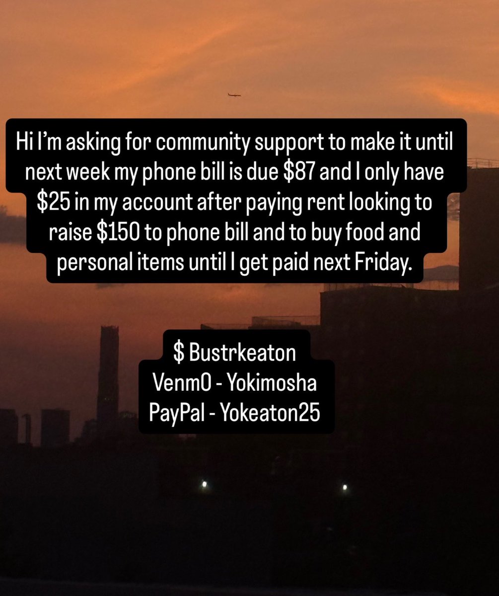 Icouldnvr_'s tweet photo. Hi raising funds to make it until next week if you can please help a black trans person ❤️ only need $150 to pay phone bill and make  it until I get paid next week https://t.co/3uPi11b9Vq