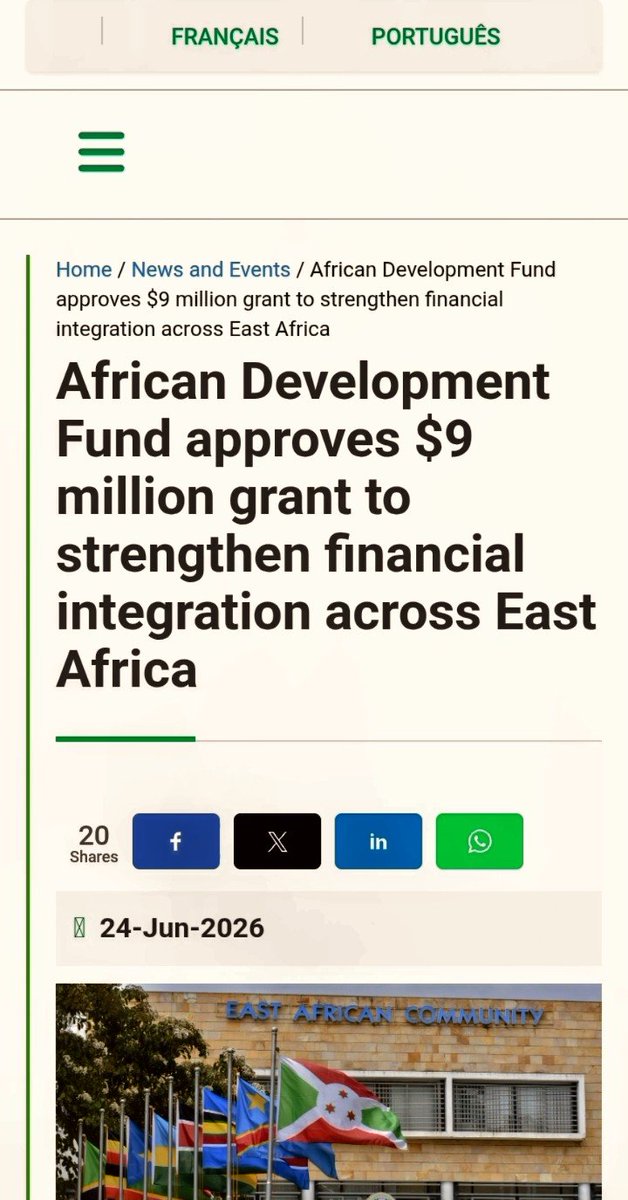 ArielEnergy_'s tweet photo. ⚖️16 Days Before (See Quoted Tweet Of 'Uganda🇺🇬- Financial Markets📊🔥🦅)

💎🗝️:'IAM👑Bringing Your Faith Into Sight👉 Broader Pooling, Infrastructure Set Up...

@AfDB_Group '...To Foster Efficient &amp; Integrated Capital Markets, Strengthen Market Infrastructure...

#IAM🔥✍️ https://t.co/wrB2mEOTnQ