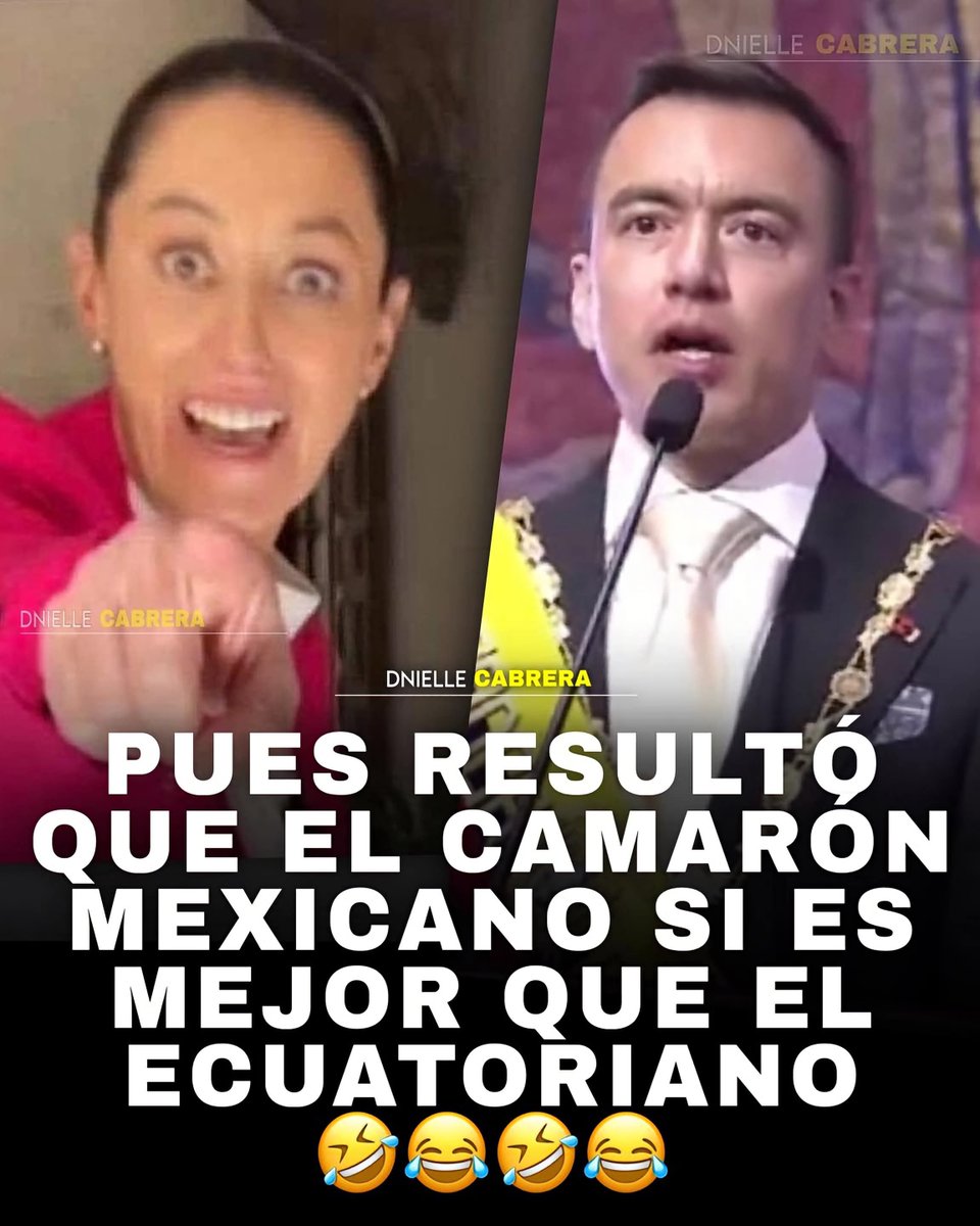 FreddyOliviery's tweet photo. En tu cara @DanielNoboaOk 🫵😆 https://t.co/J27ln1OZbp
