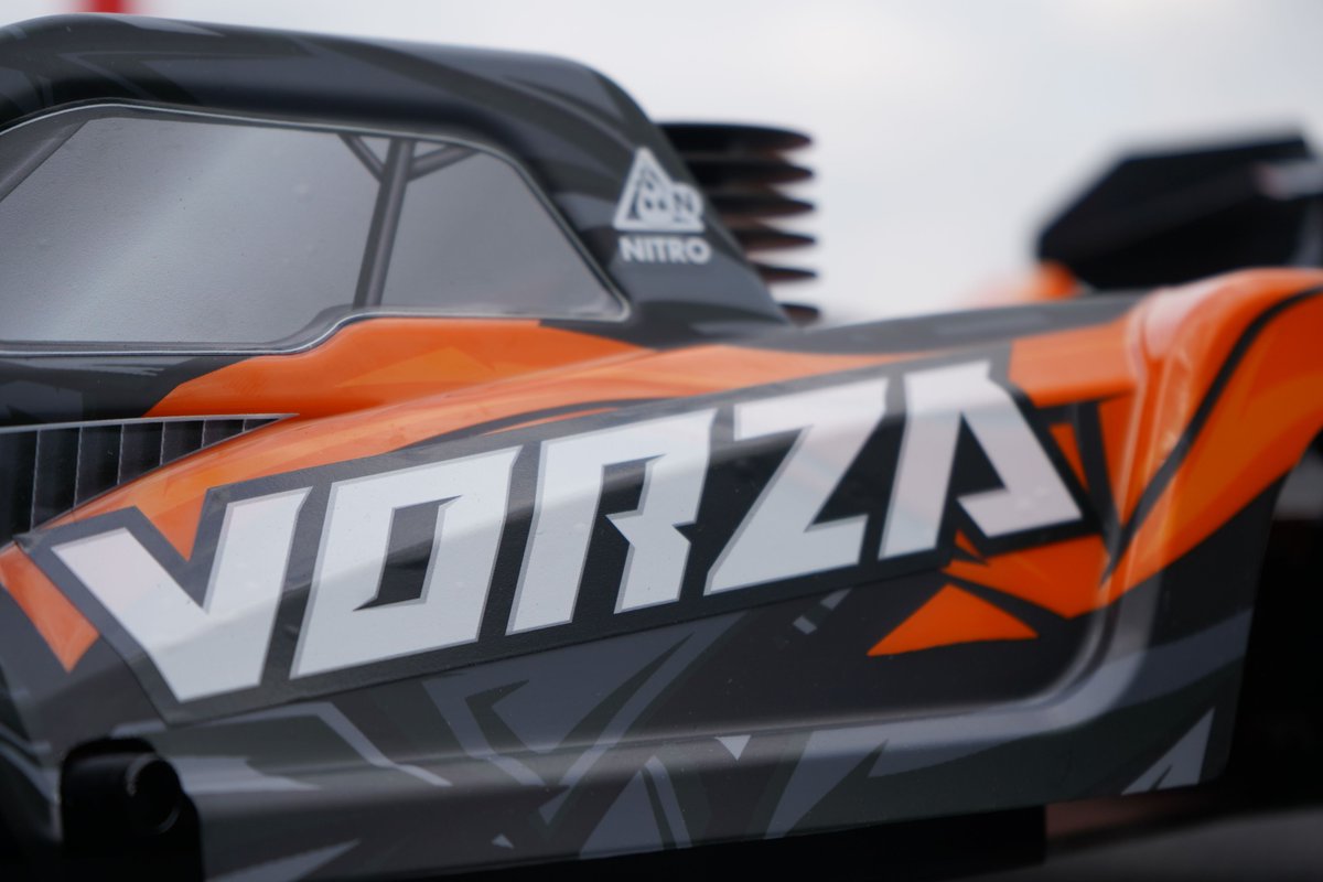 OfficialHPI's tweet photo. Built on a race-winning heritage, the Vorza Nitro Truggy combines serious durability, huge power and fully tunable performance in one HPI TOUGH package. 🏁💥

Find out more here - https://t.co/IxkFlqIXat

#HPIRacing #Vorza #NitroRC #RC #RCCars #RCRacing https://t.co/4DAdPgoG0P