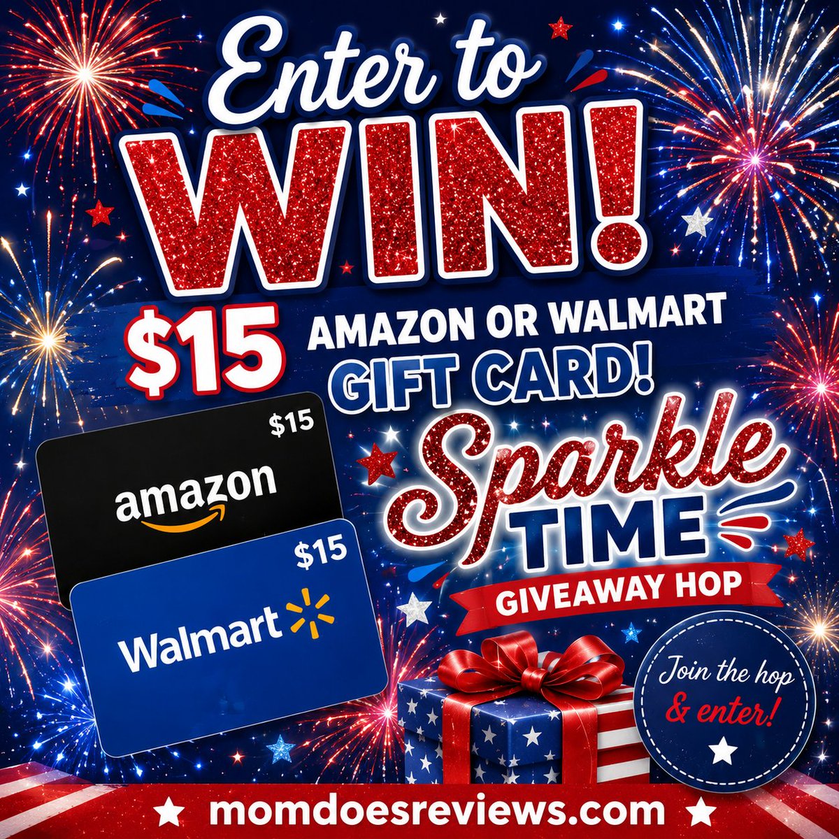 pamelamaynard's tweet photo. ✨ It's time to add a little sparkle to your day! ✨ I'm excited to be part of the Sparkle Time Giveaway Hop, and one lucky reader will win a $15 Amazon or Walmart Gift Card! 🎉 Whether you're shopping for something fun, treating yourself, or picking up everyday essentials, this giveaway is for you.

Enter here: https://t.co/wDou0Yw76z

Don't forget to hop around and enter the other amazing giveaways for even more chances to win. Good luck, and thanks for joining the fun! 💖✨

#Giveaway #GiveawayHop #SparkleTime #AmazonGiftCard #WalmartGiftCard #WinIt #Sweepstakes #Contest #EnterToWin #GiftCardGiveaway #MomDoesReviews #GoodLuck