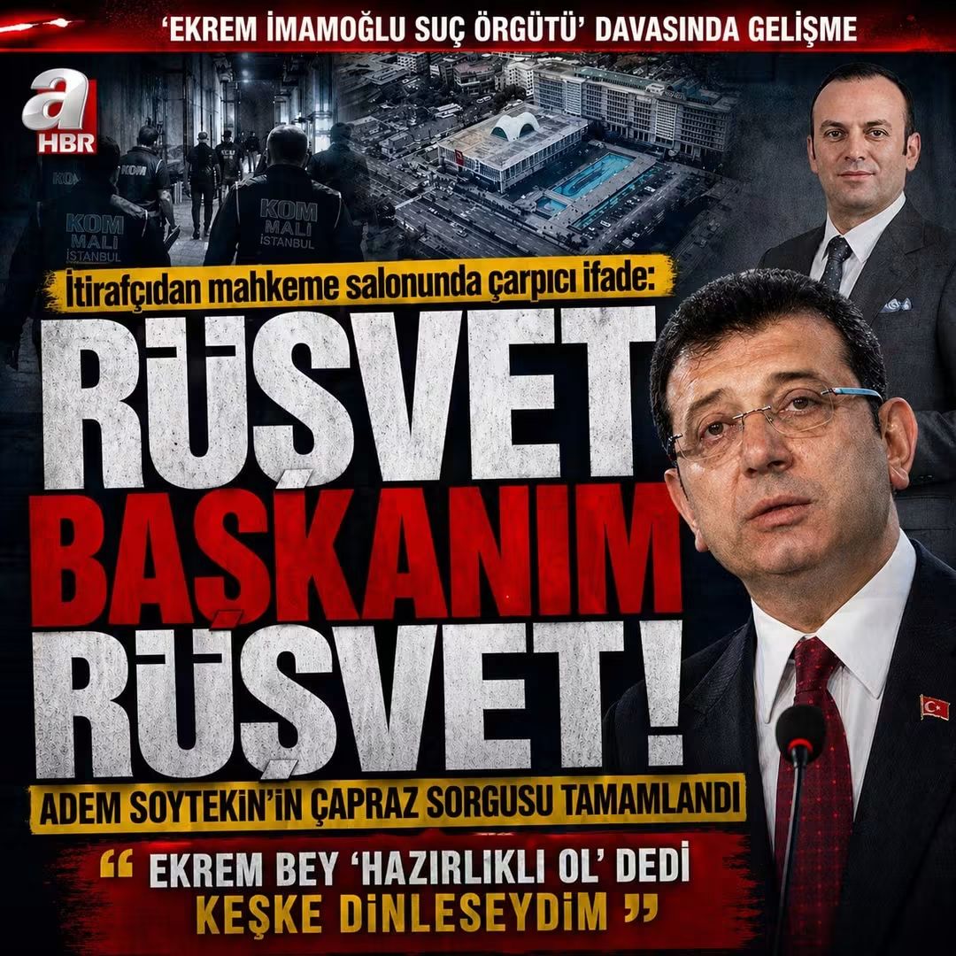 ilhanByk6161's tweet photo. 🚨İBB’deki yolsuzluğu deşifre eden Adem Soytekin'in sorgusu alındı.
-Adem Soytekin,1,5 milyon liranın ayrıntısını soran Mahkeme Başkanı'na, İmamoğlu'nun gözlerinin içine bakarak cevap vermiş. 

RÜŞVET BAŞKANIM (💸) https://t.co/ZngVESj1h2