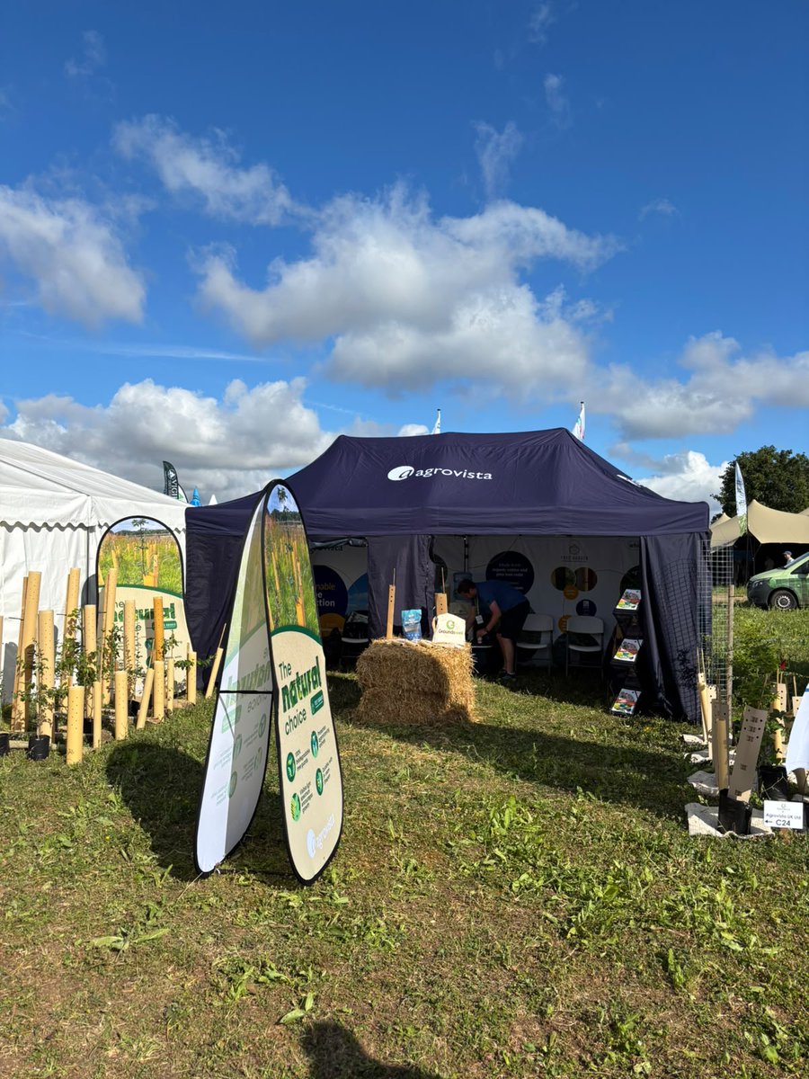 AgrovistaAMNTY's tweet photo. Day 1 at @Groundswellaguk Festival. 

Come see us on stand C24 to view our planting range and unique Tree Hugger biodegradable guards - The Natural Choice. https://t.co/h58jt3DJDG