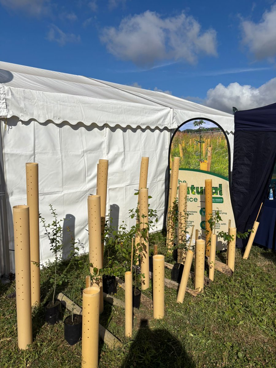 AgrovistaAMNTY's tweet photo. Day 1 at @Groundswellaguk Festival. 

Come see us on stand C24 to view our planting range and unique Tree Hugger biodegradable guards - The Natural Choice. https://t.co/h58jt3DJDG
